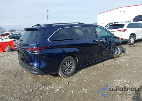 2024 Toyota Sienna Xle z USA, uszkodzony, nr VIN 5TDYRKEC6RS195118